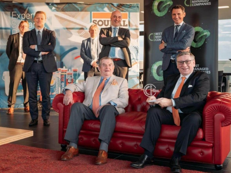 Крупнейшая консалтинговая компания Deloitte присвоила холдингу Soudal в Бельгии титул Лучшей компании 2020 года!