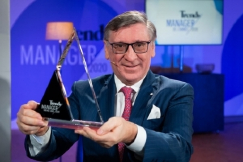 Генеральный директор холдинга Soudal Дирк Коревиц избран лучшим менеджером года 2020 в номинации Trends Manager of the Year 2020 award